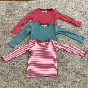 3 Long sleeve Mini Boden Size 5 long sleeve shirts